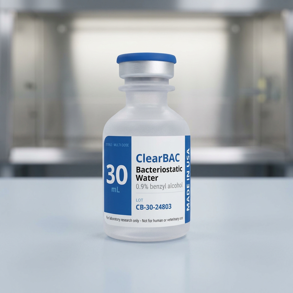ClearBAC 30 ML vial shown from the front